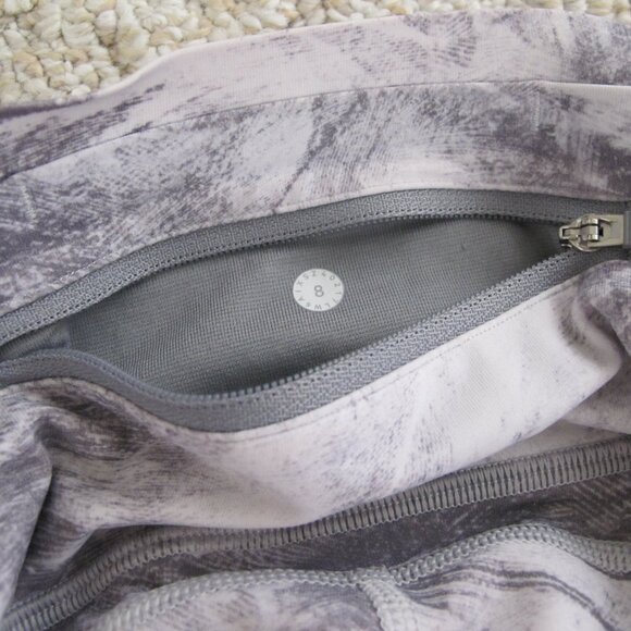 Lululemon Crop Running Leggings - 8 - Picture 2 of 14